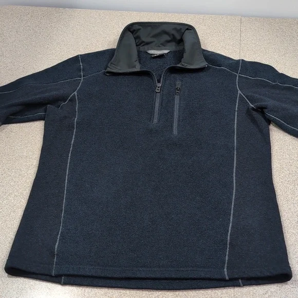 Kuhl Sweater Sweatshirt Pullover, 1/4 Zip, Men's Medium - Picture 4 of 14